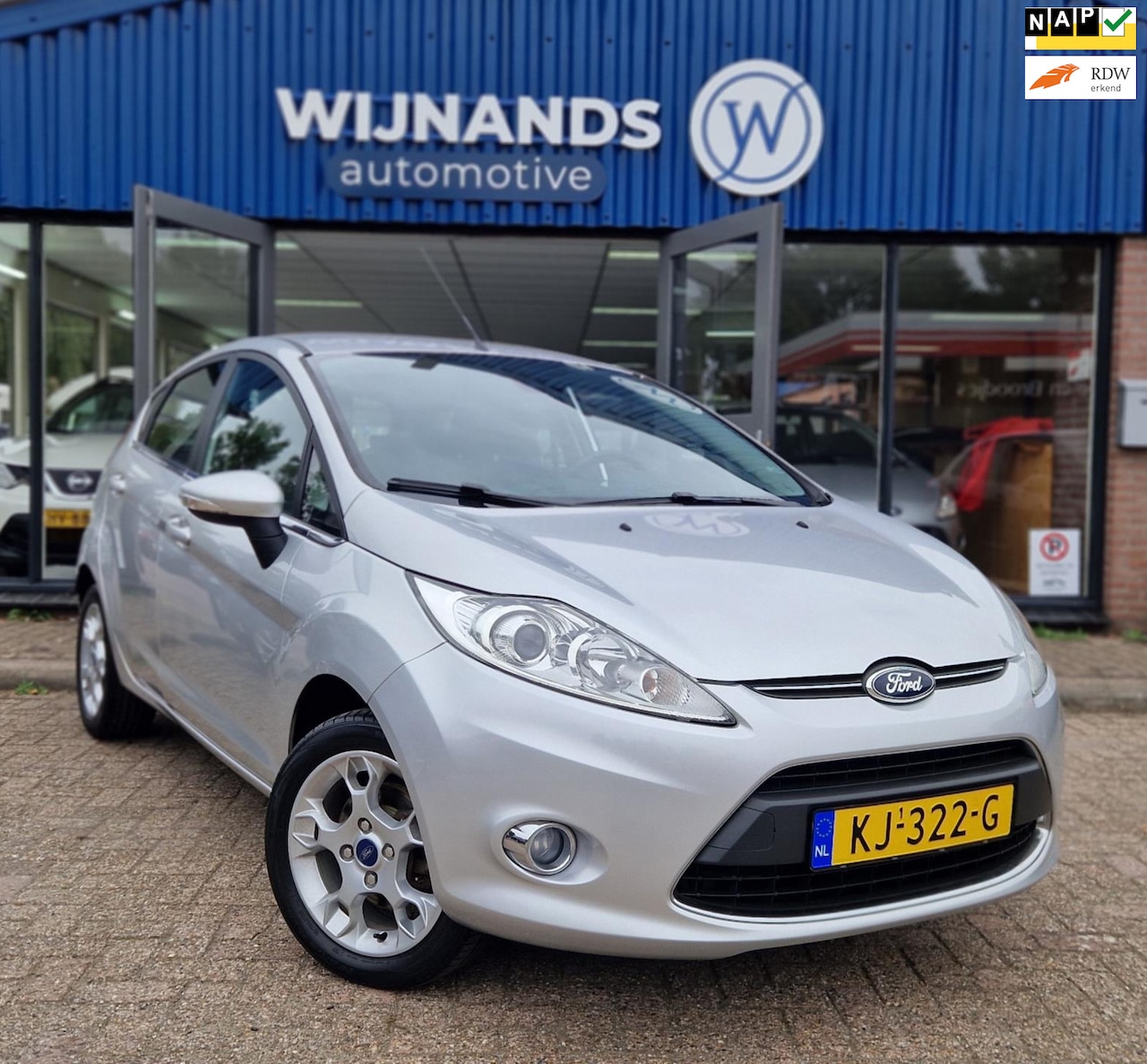 Ford Fiesta - 1.25 Titanium Clima Lichtmetalen velgen BT Elekt - AutoWereld.nl