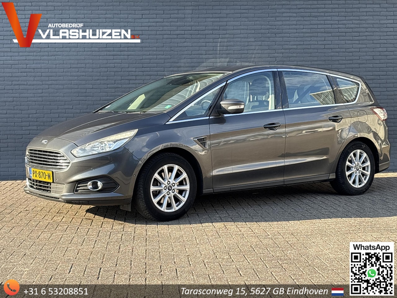 Ford S-Max - 1.5 Titanium | Climate | Cruise | Navi | Stoelverwarming | Trekhaak | - AutoWereld.nl
