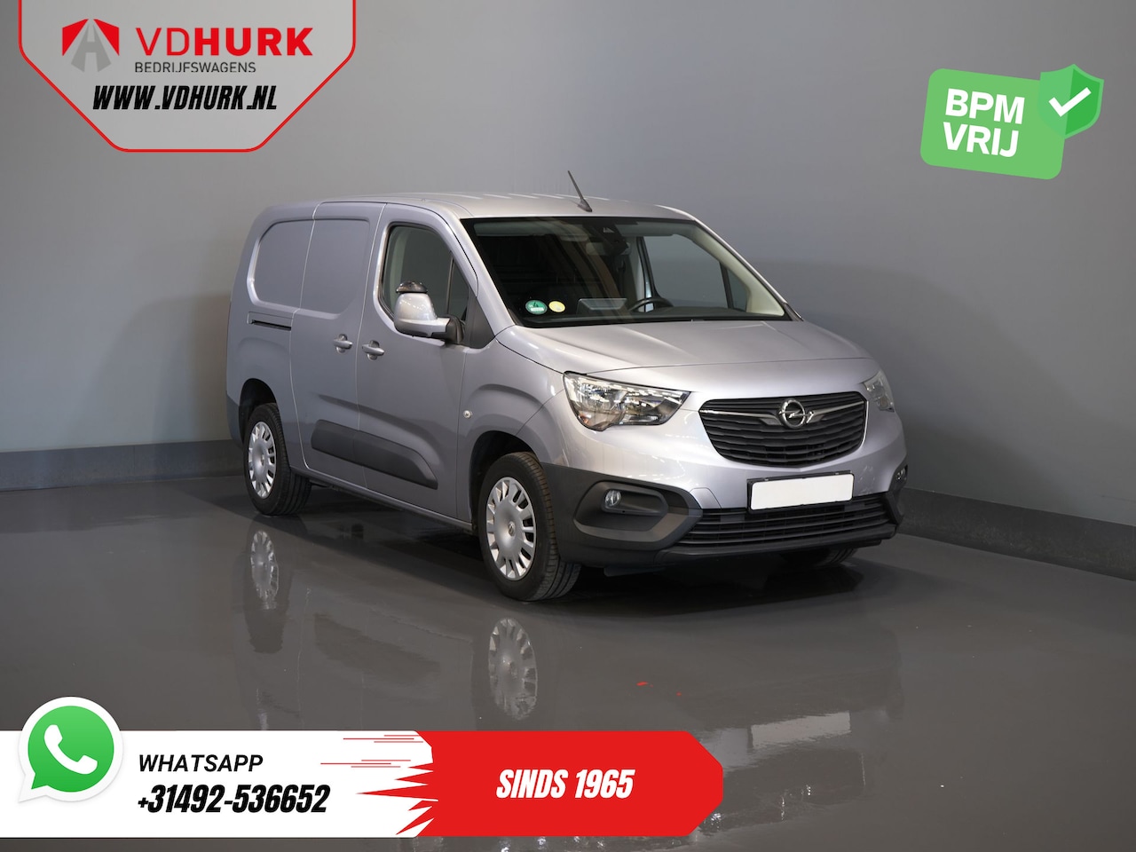 Opel Combo - 1.5 CDTI 130 pk Aut. L2 BPM VRIJ! NL Auto/ Navi/ Keyless/ Carplay/ PDC/ Cruise/ Airco/ Tre - AutoWereld.nl