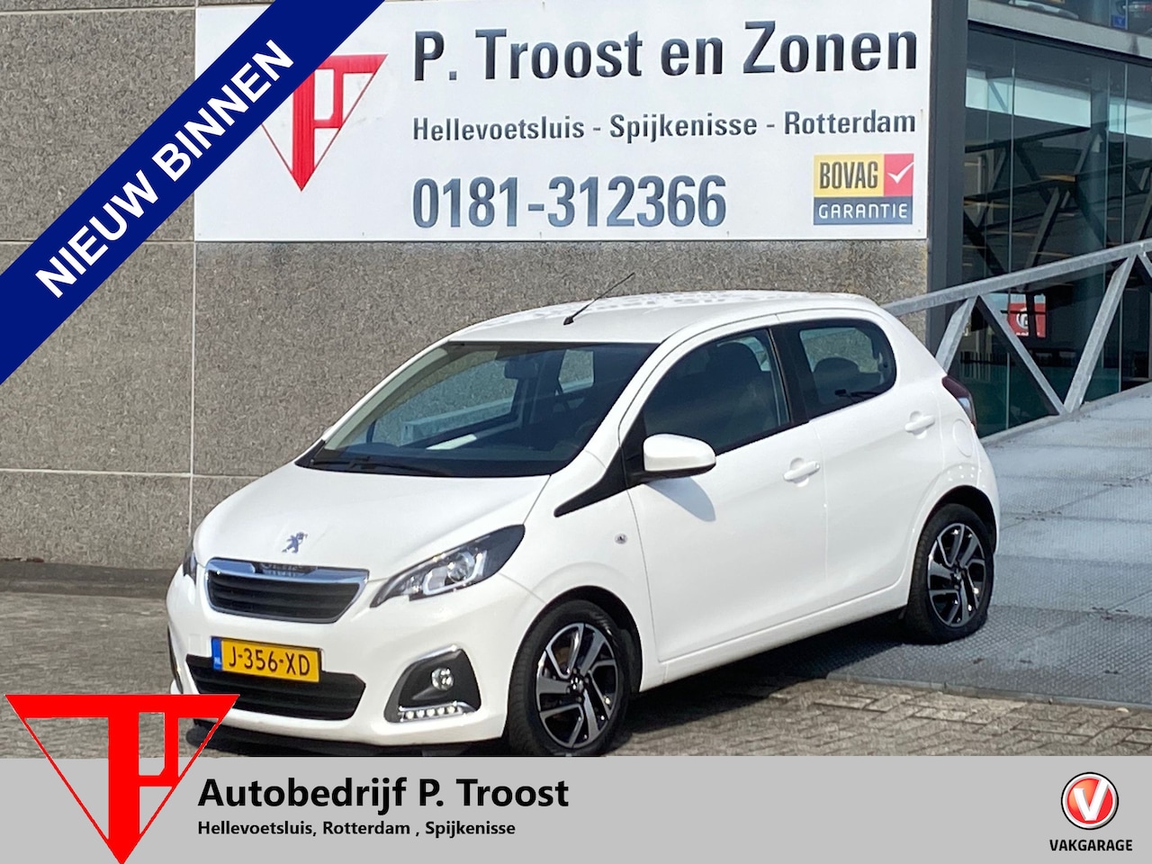 Peugeot 108 - 1.0 e-VTi Allure Orig. NL auto/Achteruitrijcamera/Climate control/Apple car play/Cruise co - AutoWereld.nl