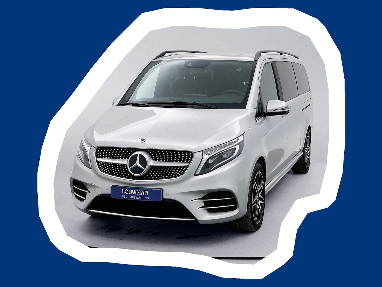 Mercedes-Benz V-klasse - 250d 4-MATIC Extra Lang AMG Dubbele Cabine Leder Dubbele Schuifdeur - AutoWereld.nl