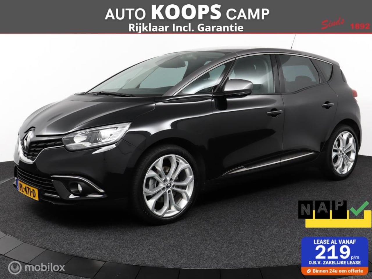 Renault Scénic - 1.2 TCe 116 pk Zen | Trekhaak 1850kg | Clima | Cruise | Navi | Apple-car play | 20LMV | NL - AutoWereld.nl