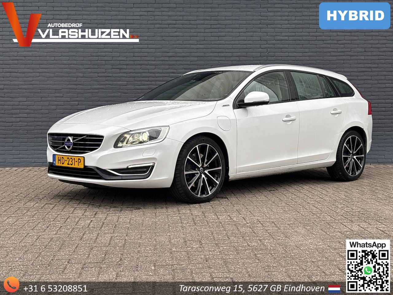 Volvo V60 - 2.4 D5 Twin Engine Special Edition | Leder | Cruise | Stoelverwarming | Climate | Navi | - AutoWereld.nl