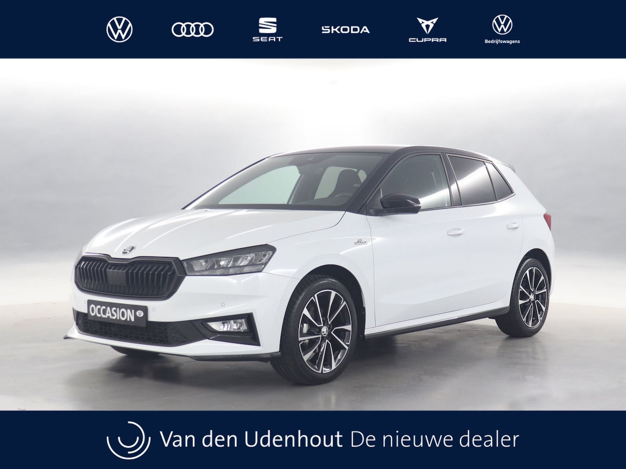 Skoda Fabia - 1.0 TSI 95pk Monte Carlo / Navigatie via App Connect / Stoelverwarming / Camera - AutoWereld.nl