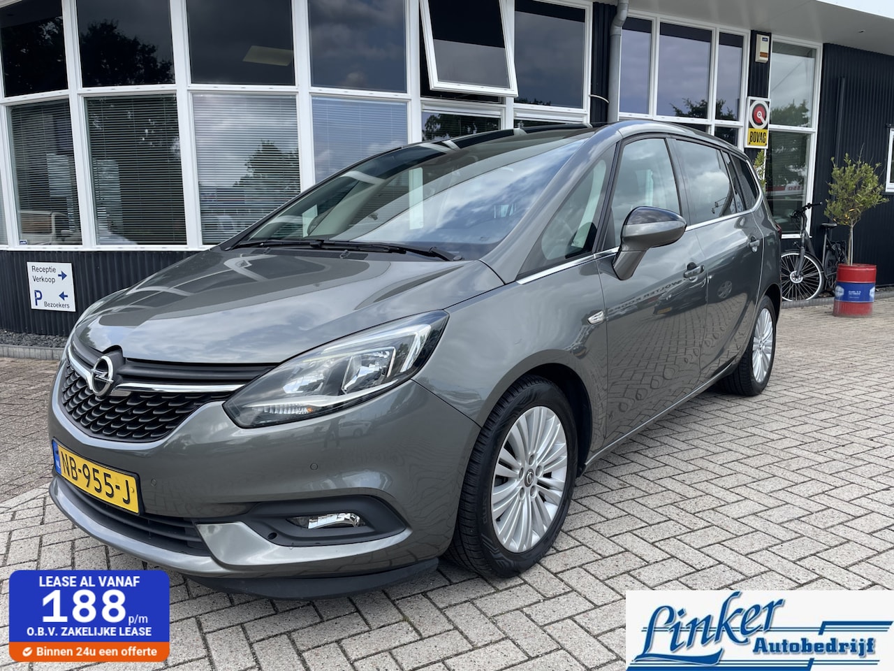 Opel Zafira - 1.4 Turbo Business+ 7p. - AIRCO AUTOMAAT 7 PERS NAV NAP - AutoWereld.nl