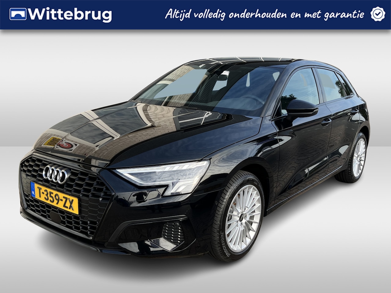 Audi A3 Sportback - 30 TFSI Advanced edition / AUTOMAAT/ GARANTIE TM 10-2027/ PARK. SENSOREN/ LED/ NAVI/ CLIMA - AutoWereld.nl