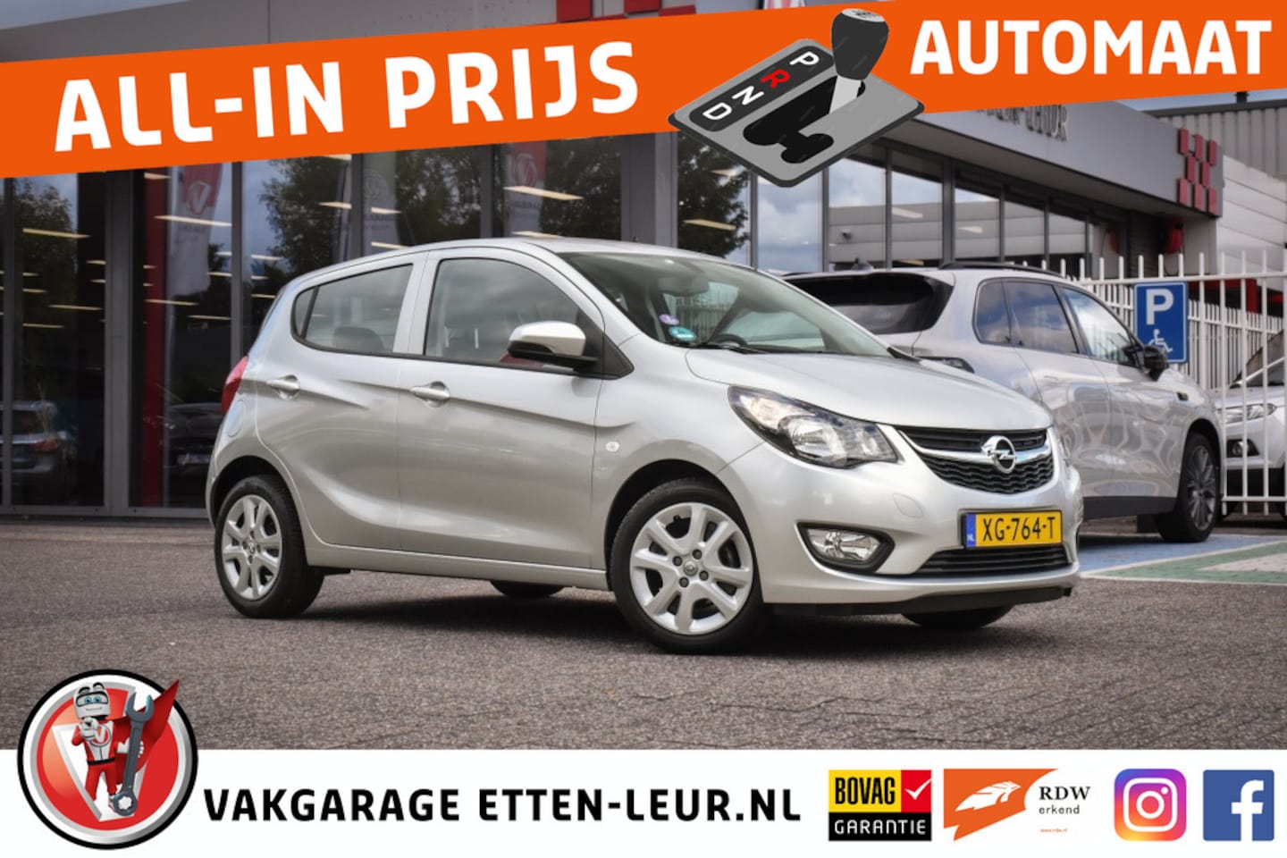Opel Karl - 1.0 AUTOMAAT | Edition | Airco | Cruise control - AutoWereld.nl