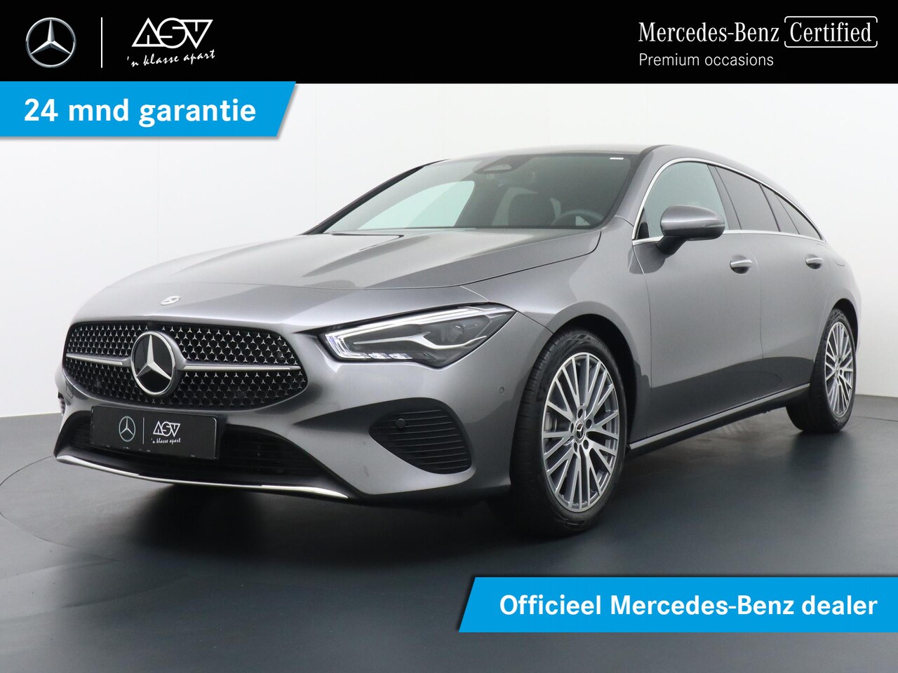 Mercedes-Benz CLA-klasse Shooting Brake - 180 Star Edition Luxury Line | Voorstoelen Verwarmd | Trekhaak Wegklapbaar | Sfeerverlicht - AutoWereld.nl