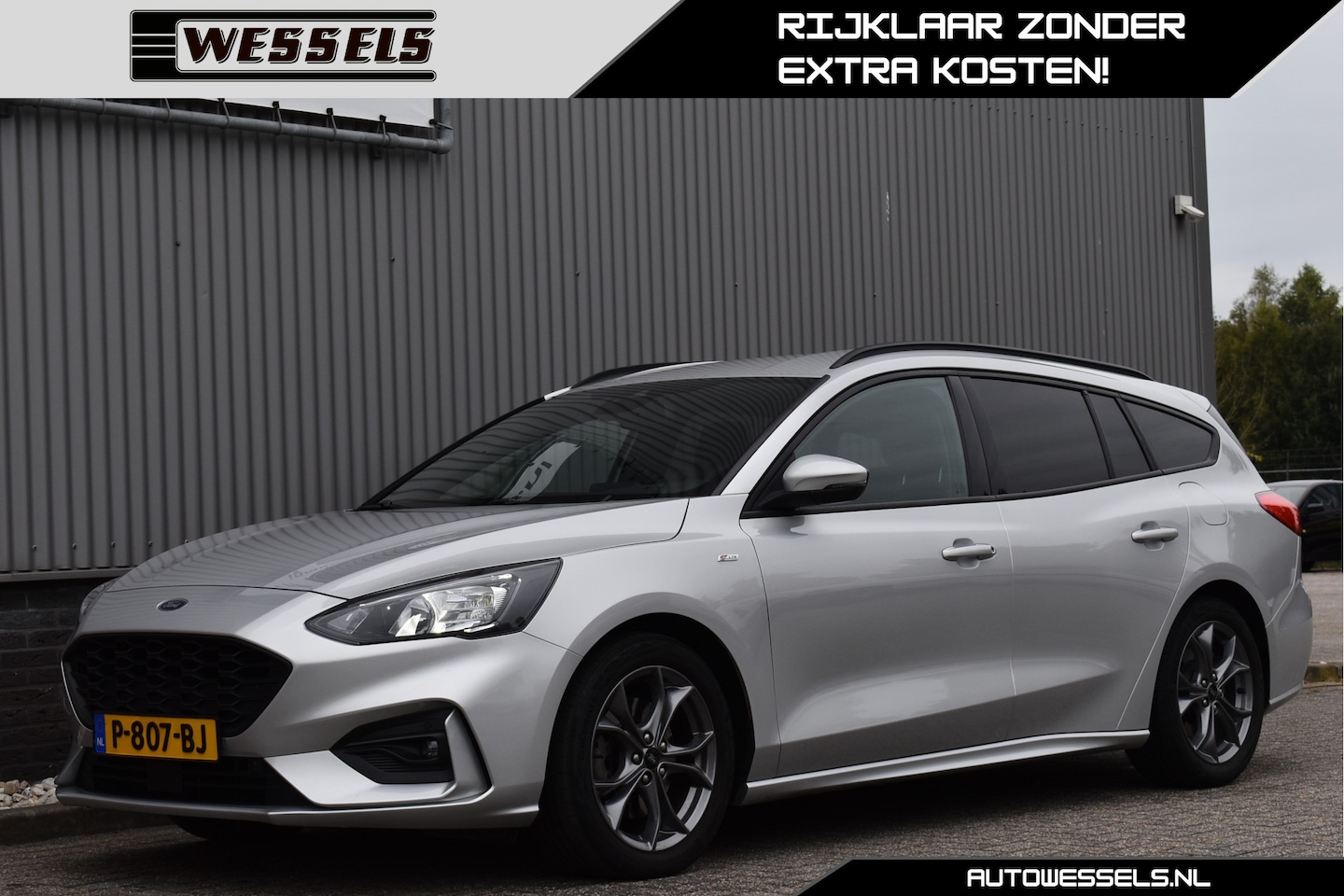 Ford Focus Wagon - 1.0 EcoBoost Hybrid ST Line Business Cruise, Camera, Stoelverwarming, DAB, PDC - AutoWereld.nl