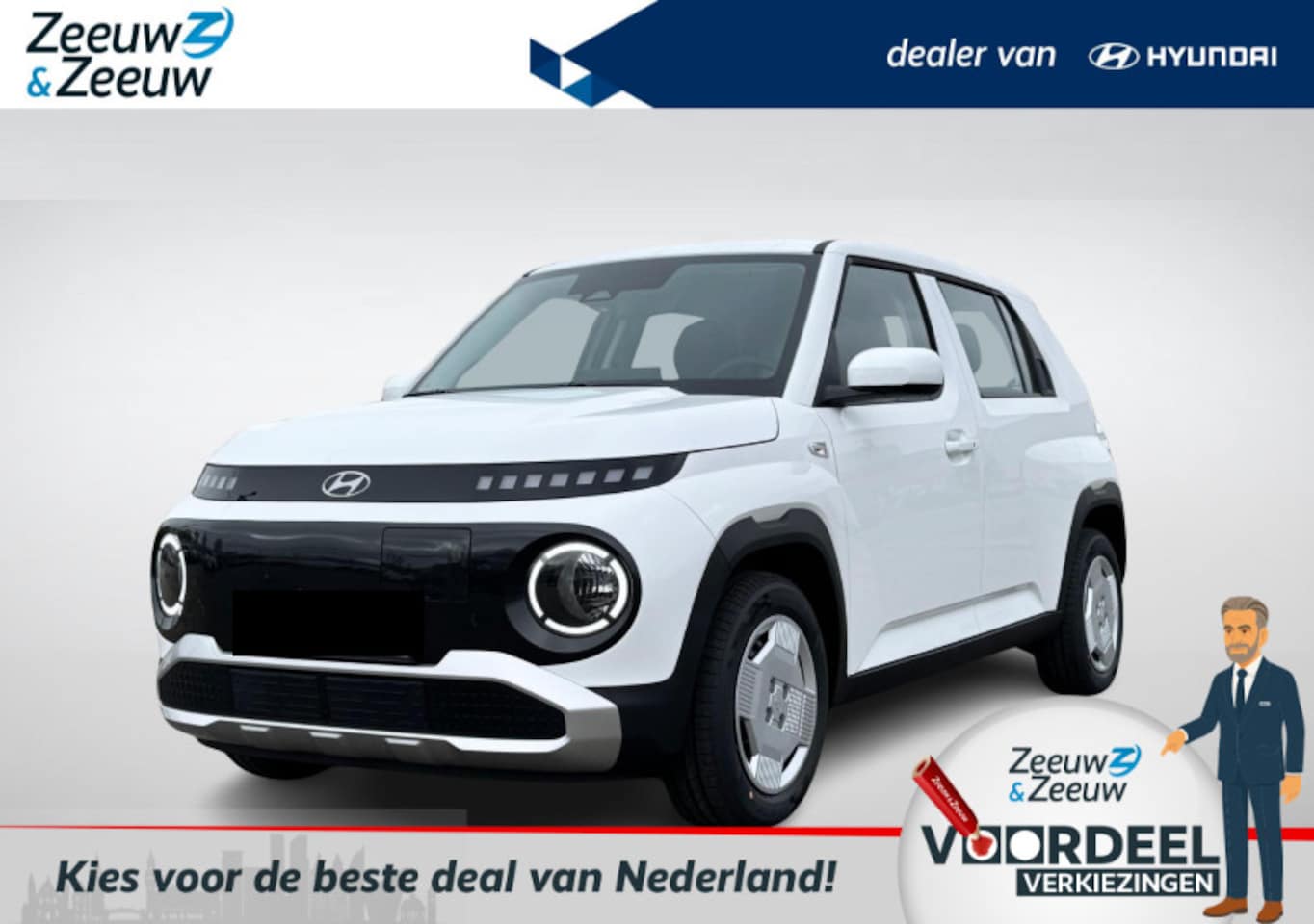 Hyundai Inster - E-Motion 42 kWh | 269 PER MAAND PRIVATE LEASE| UIT VOORRAAD LEVERBAAR! | RUIM €3.000,- KOR - AutoWereld.nl