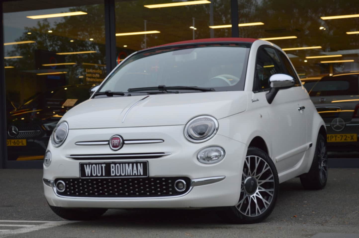 Fiat 500 C - 1.0 Hybrid Dolcevita Leder Airco Cruise CarPlay Pdc - AutoWereld.nl