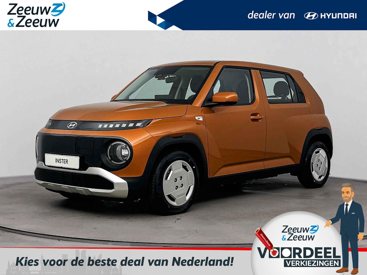 Hyundai Inster - 42 kWh / E-Motion | RUIM €3.000,- KORTING! | UIT VOORRAAD LEVERBAAR! | 269,- PER MAAND PRI - AutoWereld.nl