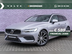 Volvo V60 - T6 Plug-in hybrid AWD Essential | Google | Long Range | Adaptieve Cruise | Lederen bekledi