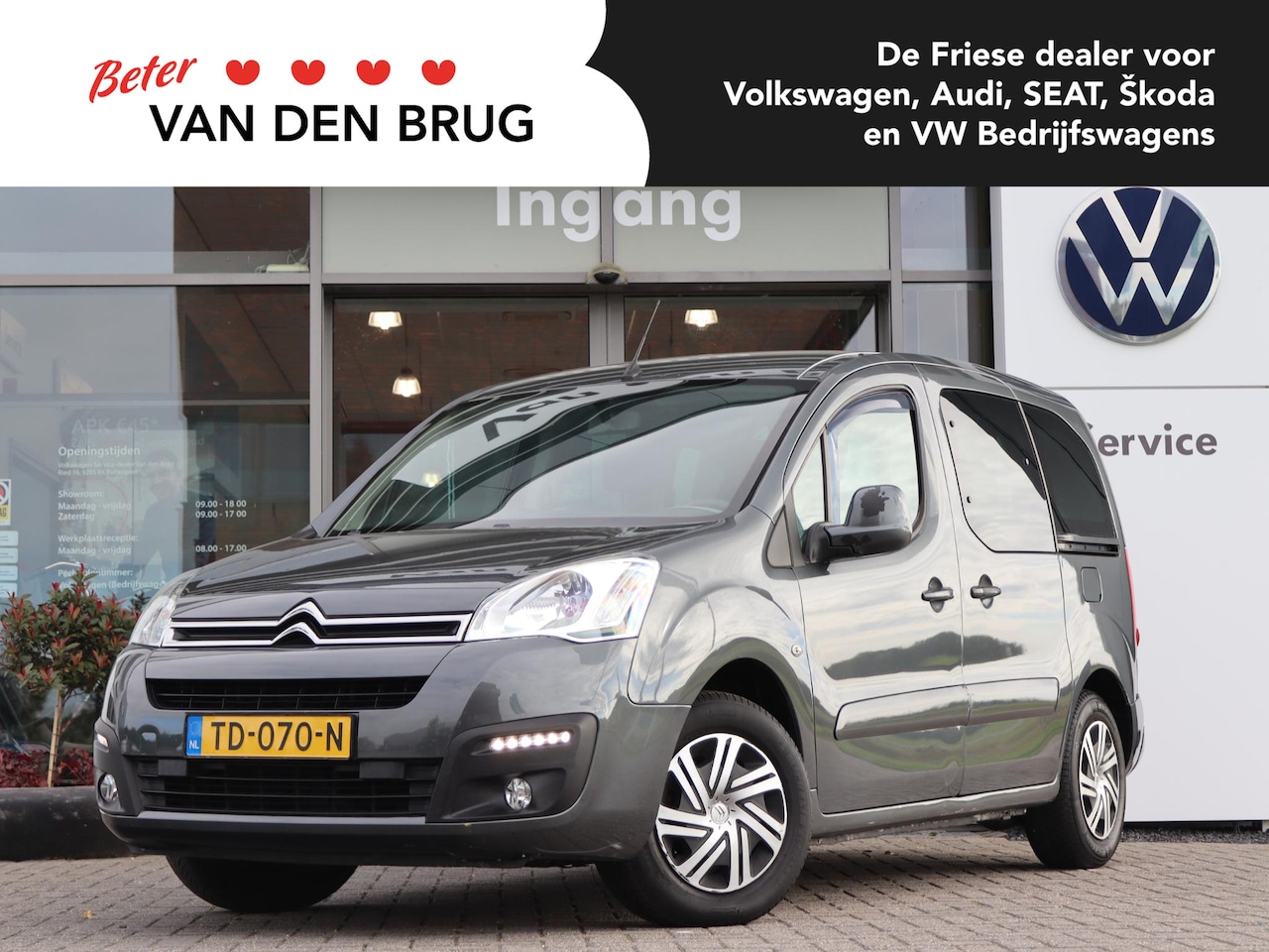 Citroën Berlingo - 1.2 110 pk PureTech Feel 5P | WEEKENDACTIE! | Climate Control | Trekhaak | Cruise Control - AutoWereld.nl