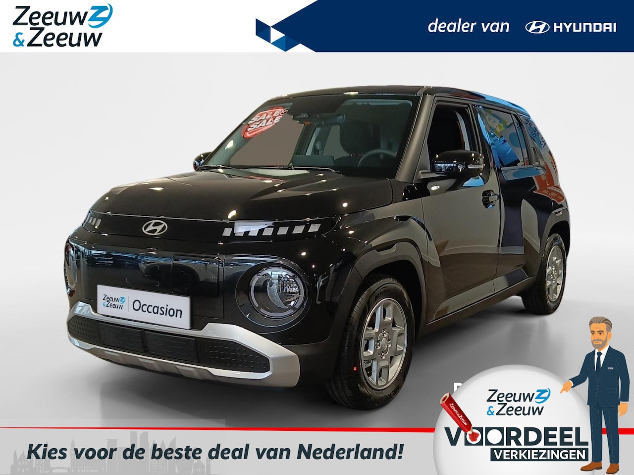 Hyundai Inster - Pulse 49 kWh +WTR PACK RUIM €3.000,- KORTING | GEEN LEVERTIJD | PRIVATE LEASE V.A. 325,- - AutoWereld.nl