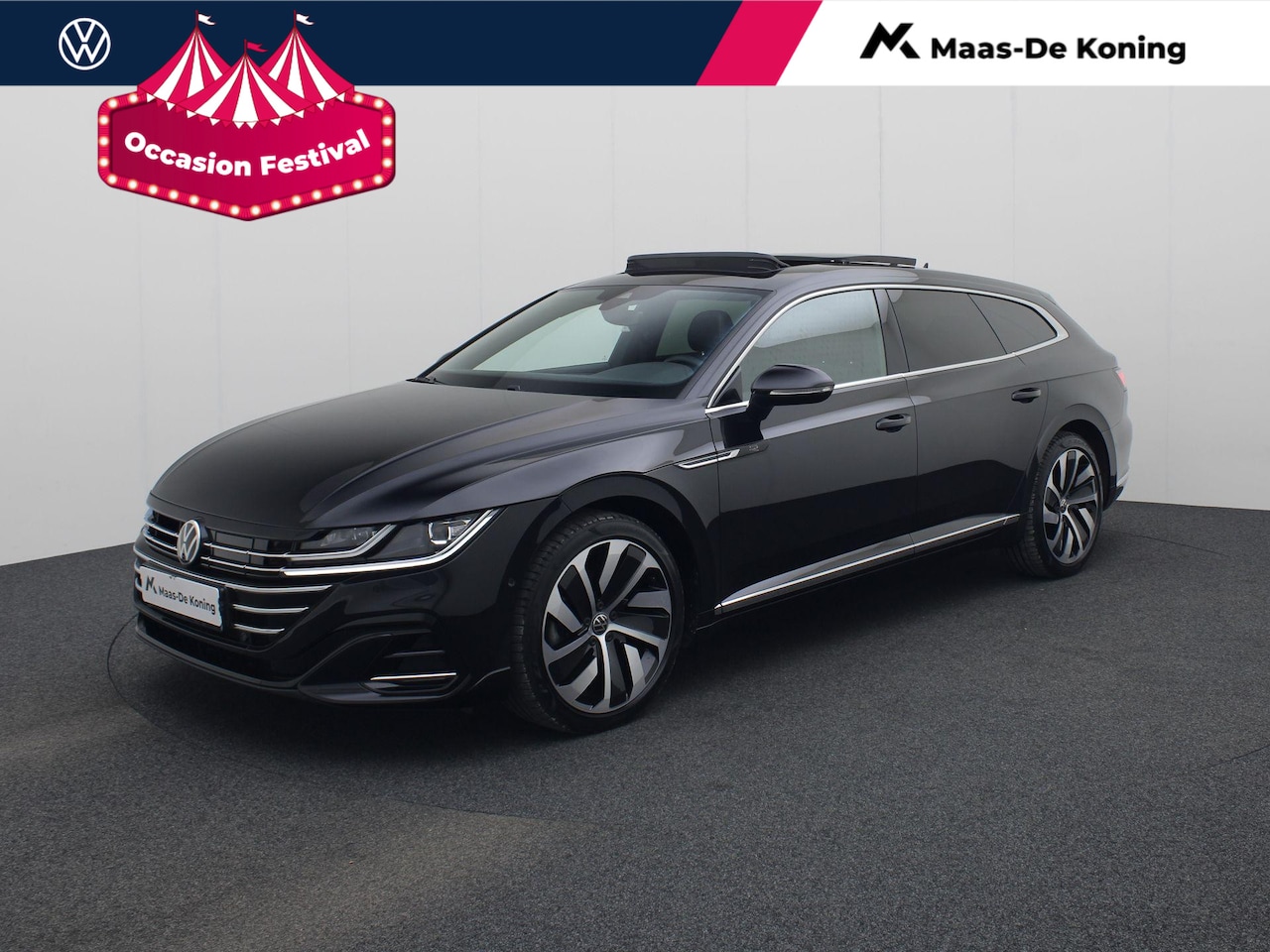 Volkswagen Arteon Shooting Brake - 1.4 TSIeHybrid 218PK DSG R-Line · Panoramadak · 360°Camera · Elektrische stoelverstelling - AutoWereld.nl
