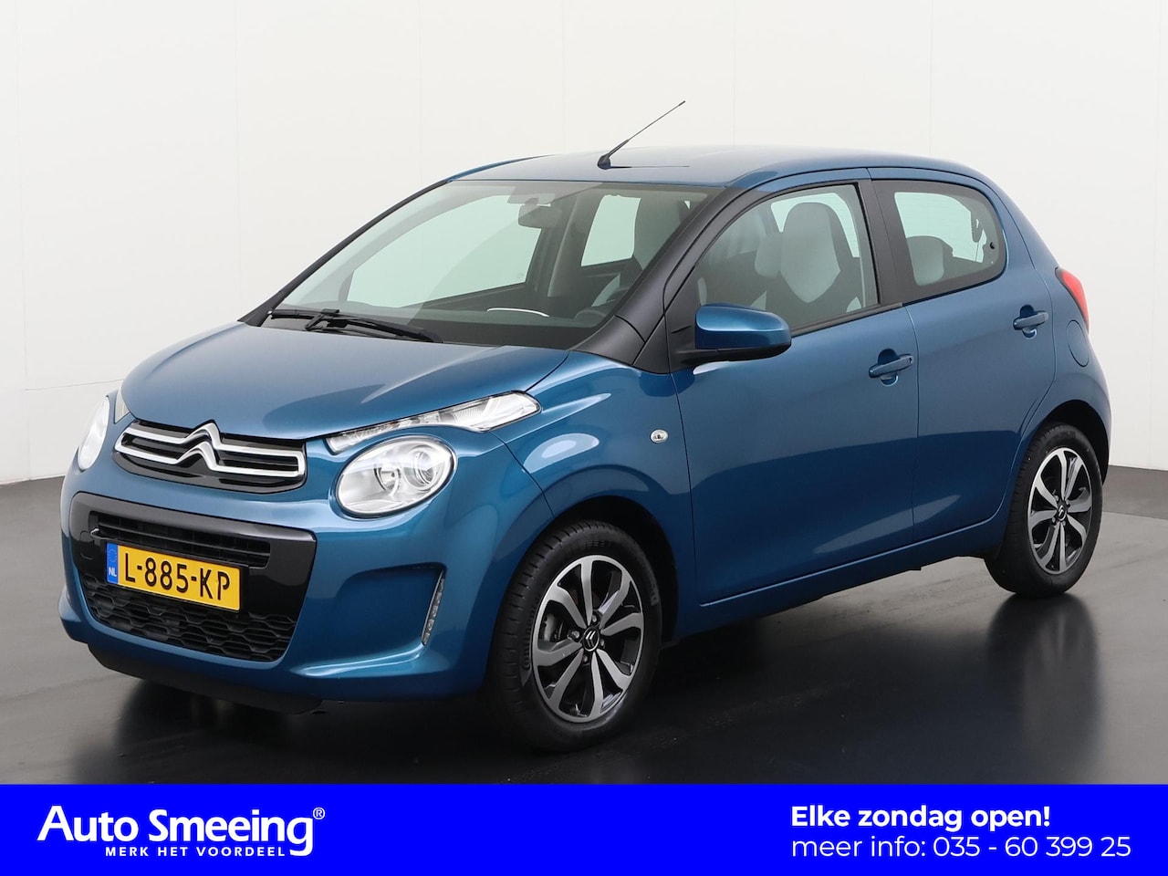 Citroën C1 - 1.0 VTi Shine | Carplay | Zondag Open! - AutoWereld.nl