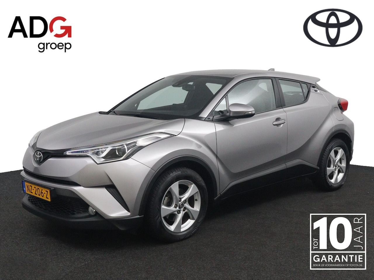 Toyota C-HR - 1.2 Dynamic | Trekhaak | Navigatie | Climate Control | 1300 KG Trekvermogen | - AutoWereld.nl