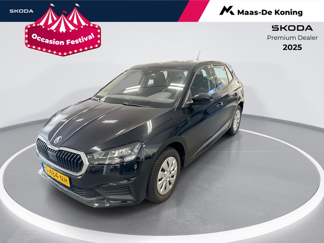 Skoda Fabia - 1.0 TSI 95pk Active · Apple/Android Car Play · Cruise Control · Airco · DAB · 15'' Inch · - AutoWereld.nl
