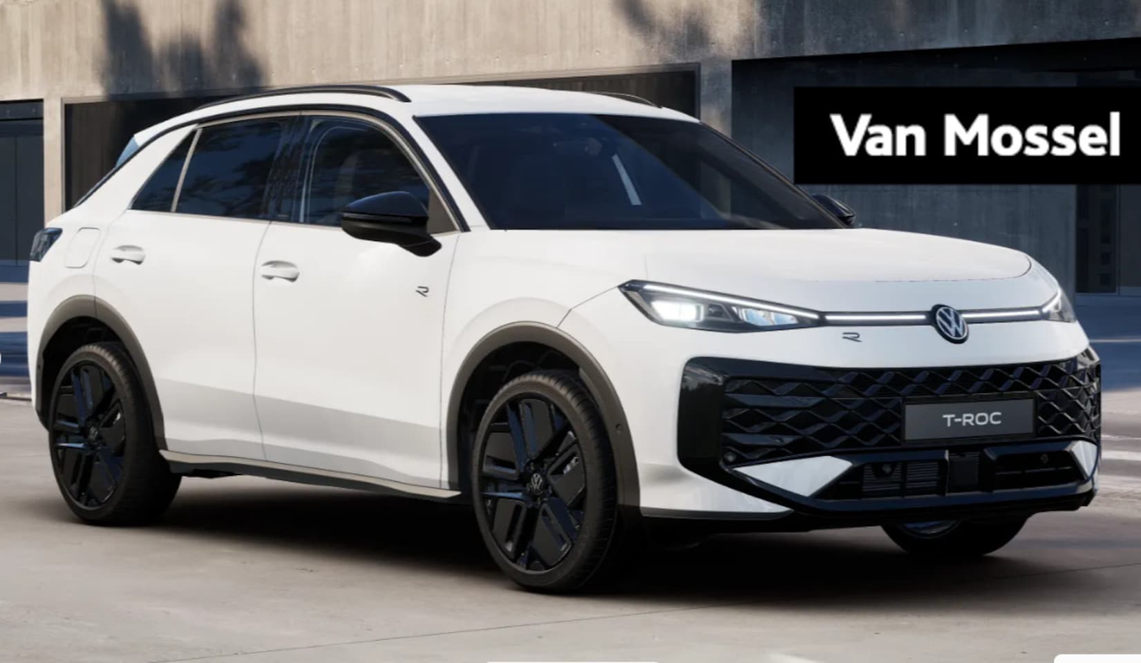 Volkswagen T-Roc - 1.5 eTsi R-Line First Edition 150 PK Automaat | Nieuwe T-Roc | 360 Camera | Black style | - AutoWereld.nl