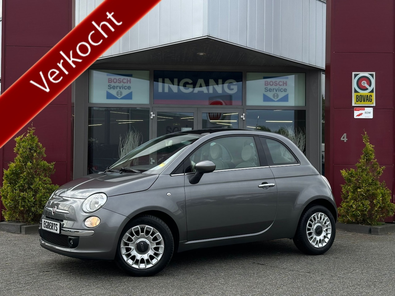 Fiat 500 - 1.2 Lounge | Panoramadak | P-sensoren achter - AutoWereld.nl