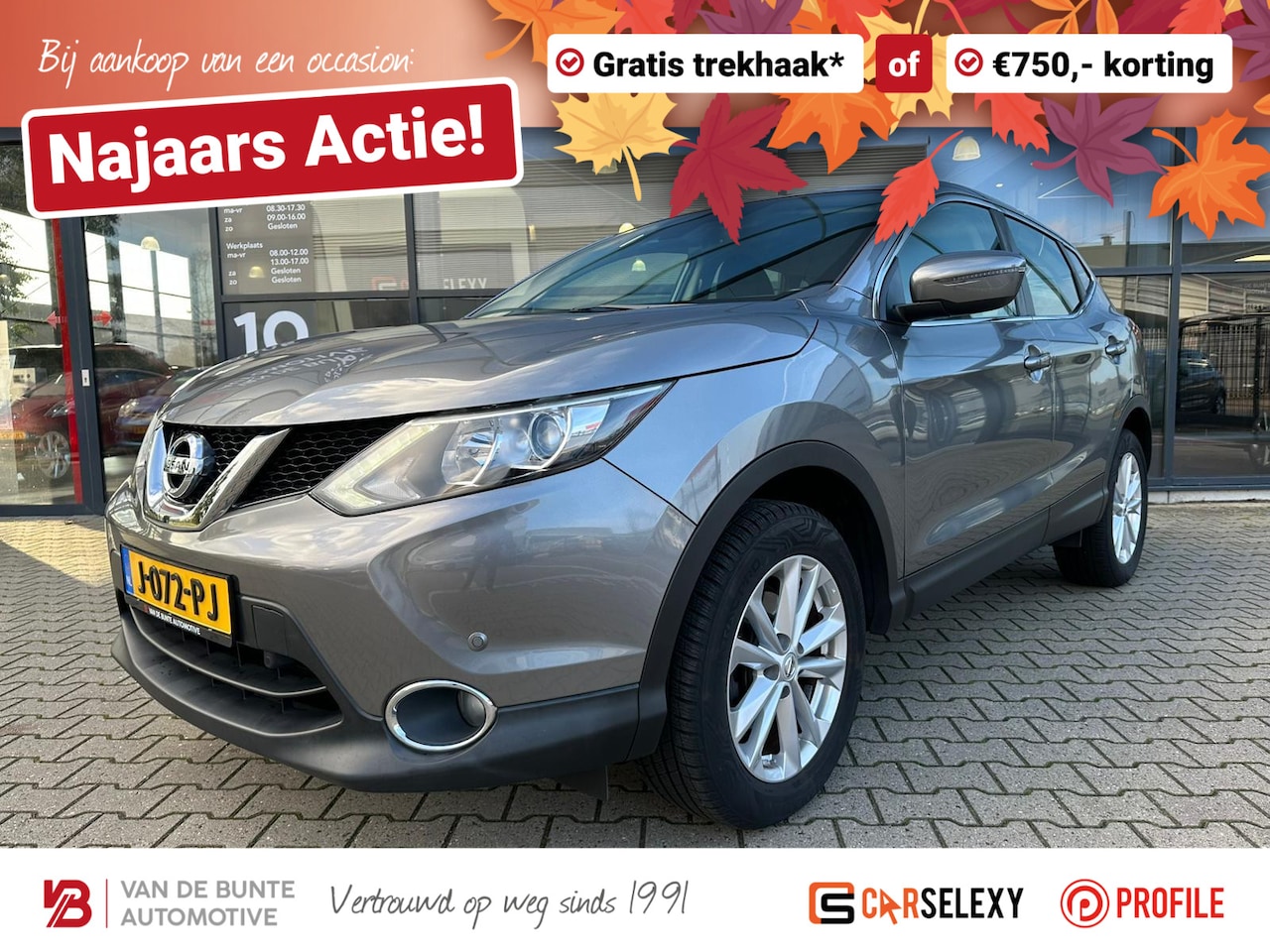 Nissan Qashqai - 1.2 Acenta *Stoelverwarming en Trekhaak* - AutoWereld.nl