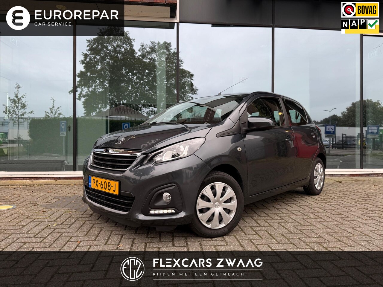 Peugeot 108 - 1.0 e-VTi Active Pack Premium - Airco - Media - Org.NL - AutoWereld.nl