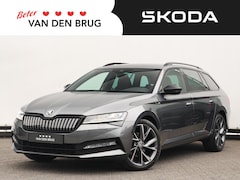Skoda Superb Combi - 1.4 TSI iV Sportline Business 218 pk DSG | Trekhaak | Canton Audio | Memory stoelen | DCC