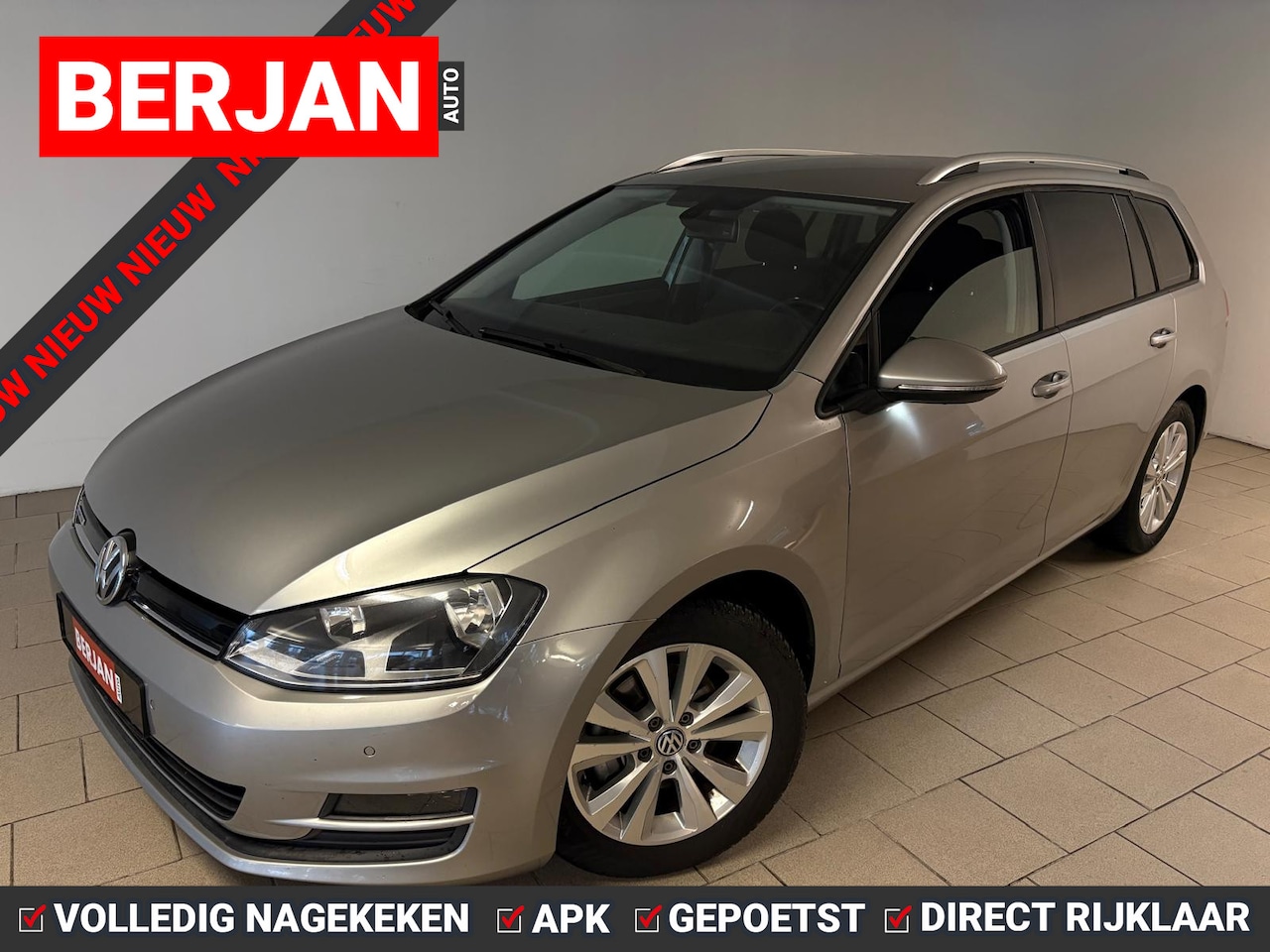 Volkswagen Golf Variant - 1.6 TDI Comfortline BlueMotion AIRCO NAVI CRUISE BLUETOOTH VELGEN ELEK RAMEN CENT VERG PDC - AutoWereld.nl