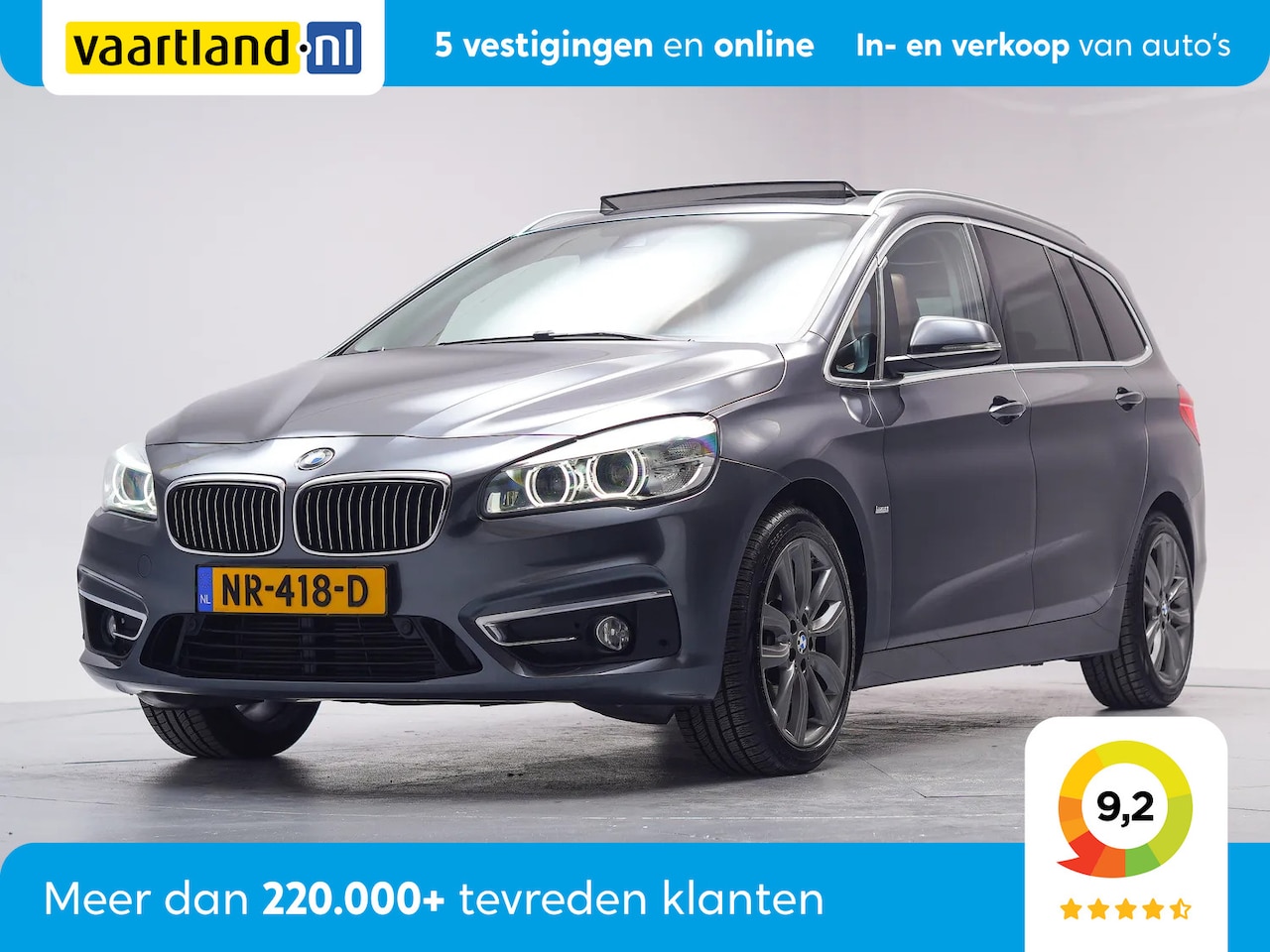 BMW 2-serie Gran Tourer - 220I GRAN TOURER[ Panoramadak Leder Head Up] - AutoWereld.nl