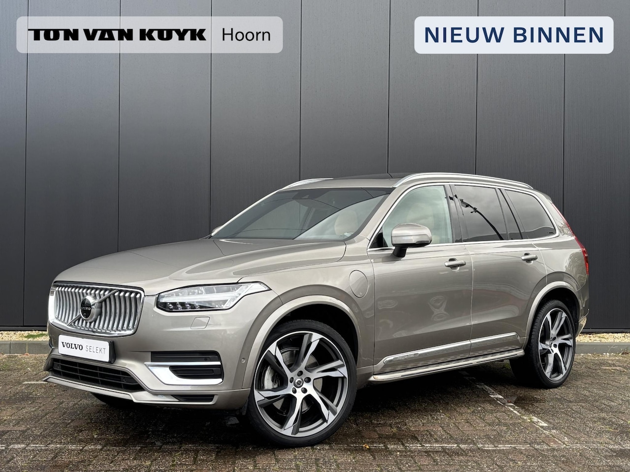 Volvo XC90 - 2.0 T8 Recharge AWD Inscription 360 camera / luchtvering / nappa leder met ventilatie ambe - AutoWereld.nl