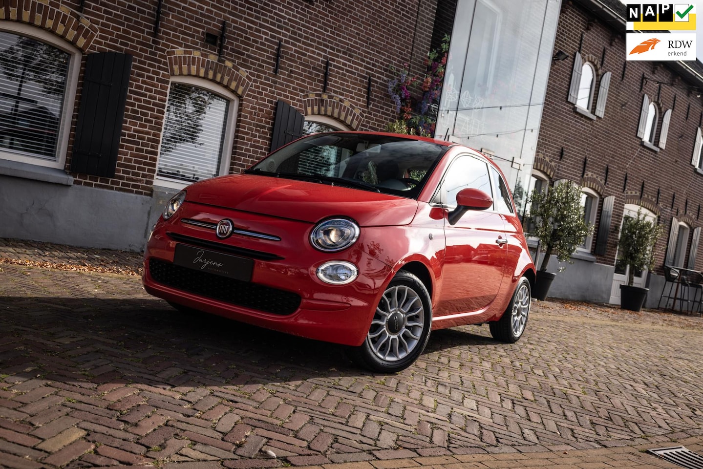 Fiat 500 - 1.0 TwinAir (60pk) AIRCO | CRUISE | Lage KM | LED | - AutoWereld.nl
