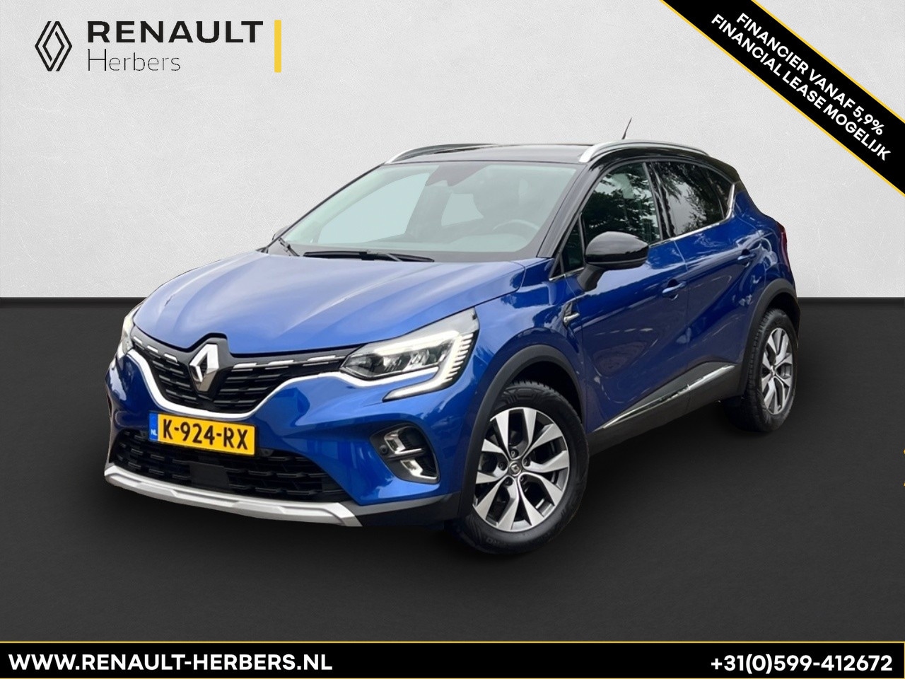 Renault Captur - 1.3 TCe 130 Intens AUTOMAAT / ADAPTIVE / NAVI / ECC / ALL SEASON - AutoWereld.nl