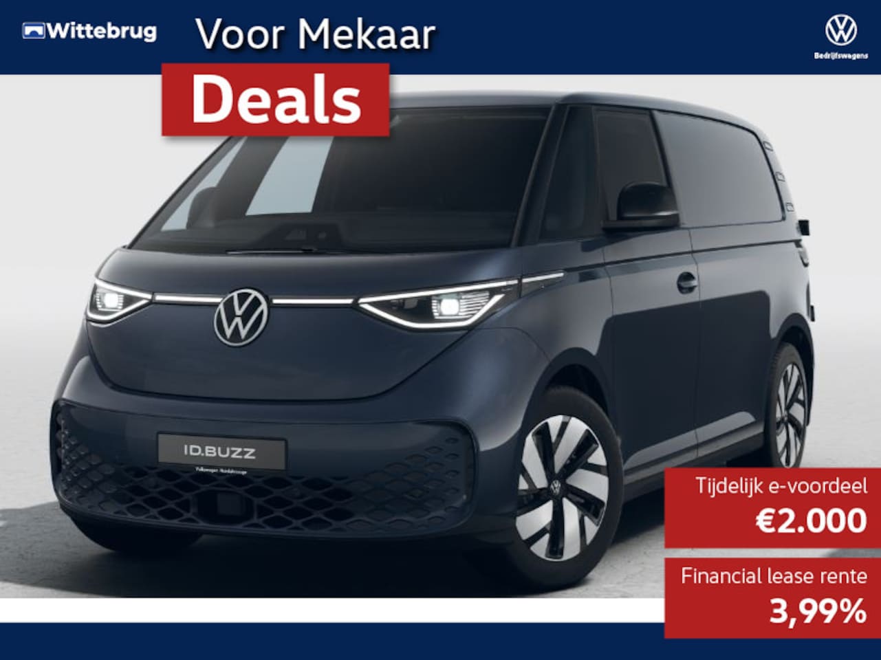 Volkswagen ID. Buzz Cargo - Anniversary Edition 79 kWh Anniversary Edition 79 kWh - AutoWereld.nl