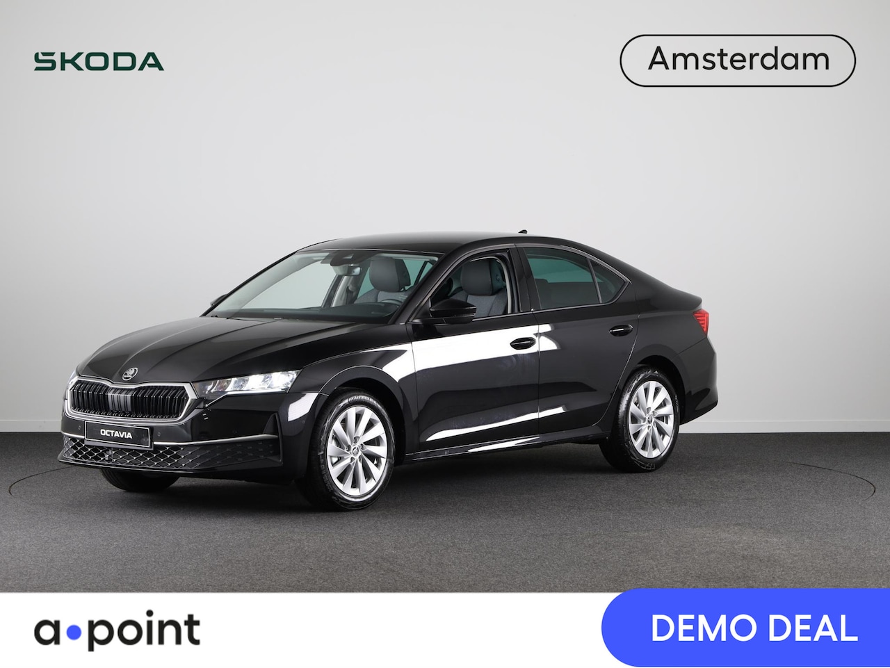 Skoda Octavia - Business Edition 1.5 TSI M-HEV 115pk DSG | Private lease vanaf 731,-- | Parkeercamera | 17 - AutoWereld.nl