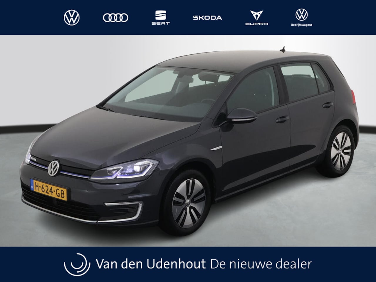 Volkswagen e-Golf - 36kW / 136pk E-DITION / Warmtepomp / Digitale Cockpit / LED | - AutoWereld.nl