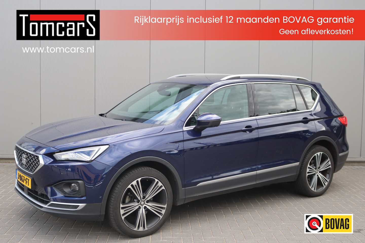 SEAT Tarraco - 1.5 TSI 150PK Automaat Xcellence Trekhaak/Pano-dak/Carplay-Android/Camera/Parkeerhulp - AutoWereld.nl