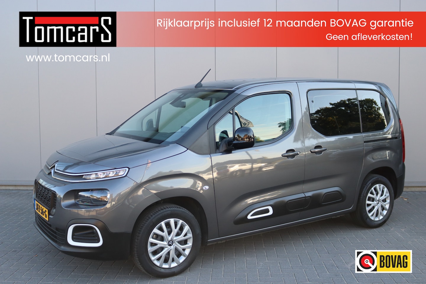 Citroën Berlingo - 1.2 PureT. 110PK Feel Trekhaak/Carplay-android/Camera/Parkeerhulp/Cruise-control - AutoWereld.nl