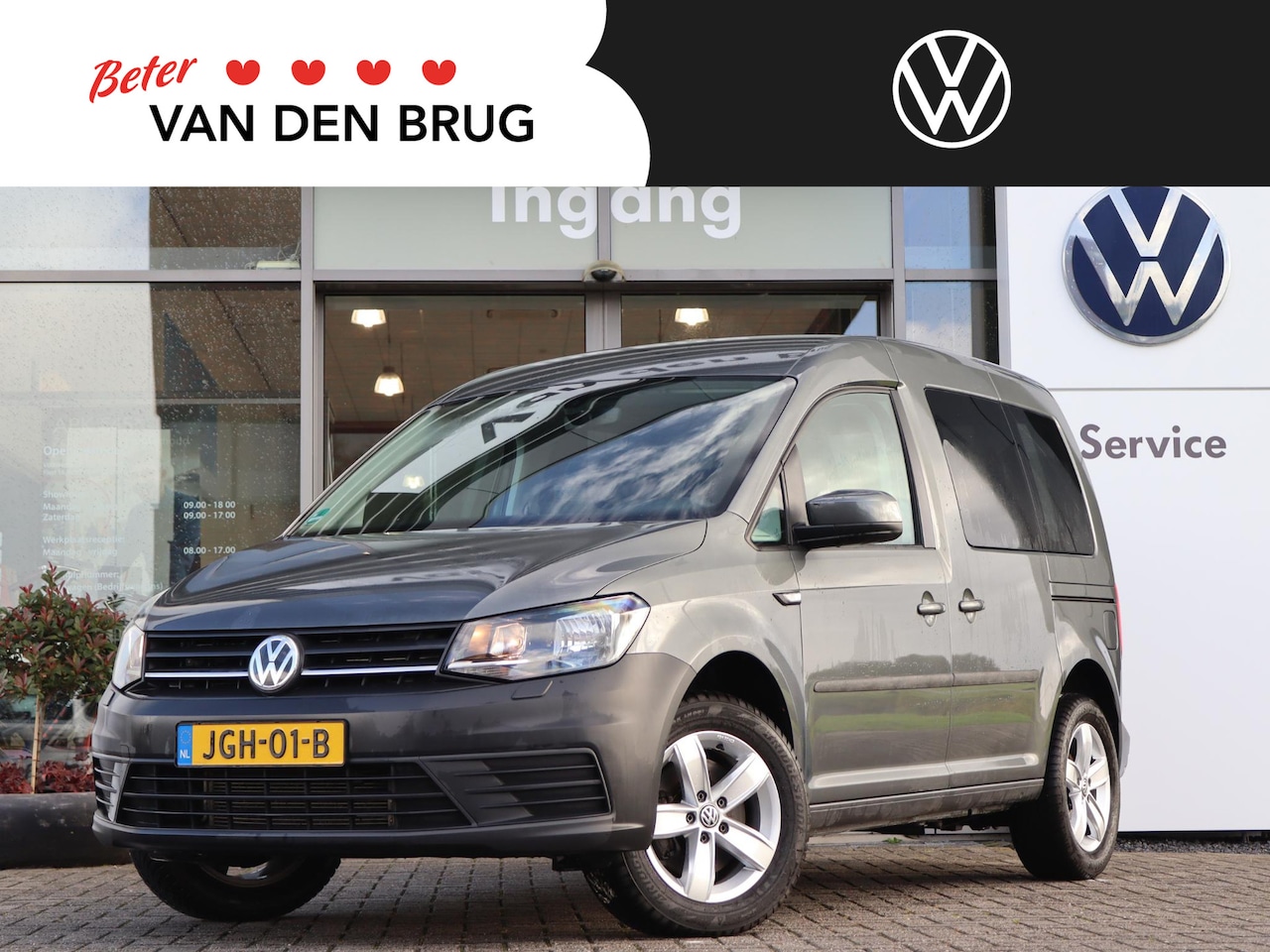 Volkswagen Caddy - 1.4 TSI 125 pk Trendline | Navigatie | Climatronic | App connect | Cruise Control | PDC Ac - AutoWereld.nl