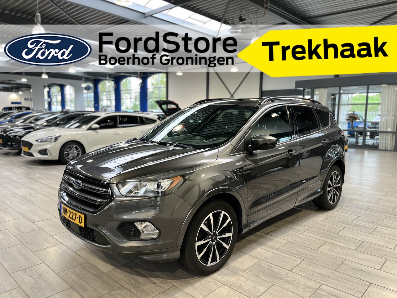 Ford Kuga - 1.5 EcoBoost ST Line | Trekhaak | Camera | Voorruitverw. | Half leer | 4 seiz. banden | 10 - AutoWereld.nl