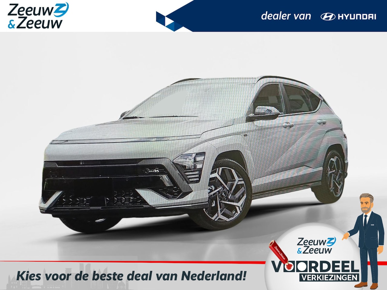 Hyundai Kona - 1.6 GDI HEV N Line €4.500,- AKTIEKORTING| DIRECT LEVERBAAR | RIJKLAAR € 37.500,- - AutoWereld.nl