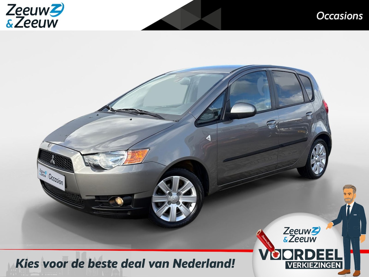 Mitsubishi Colt - 1.3 Edition Two | AUTOMAAT| Airco (automatisch)|cruise control| Extra getint glas|12 maand - AutoWereld.nl