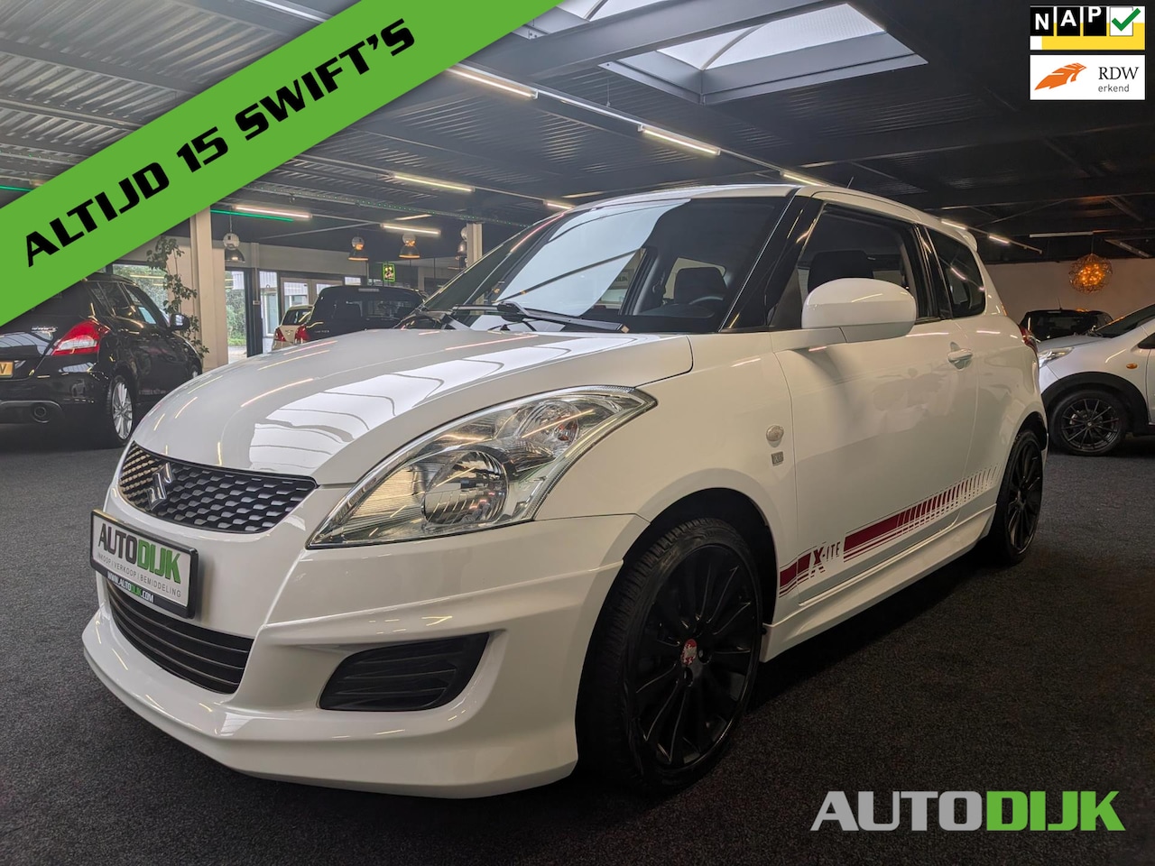 Suzuki Swift - 1.2 X-ite Limited|*Carplay|dubbele Sport uitlaat - AutoWereld.nl