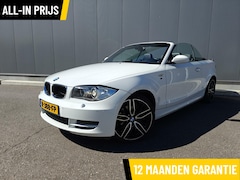 BMW 1-serie Cabrio - 118i|Xenon|18 inch|Leder|Cruise|143pk|