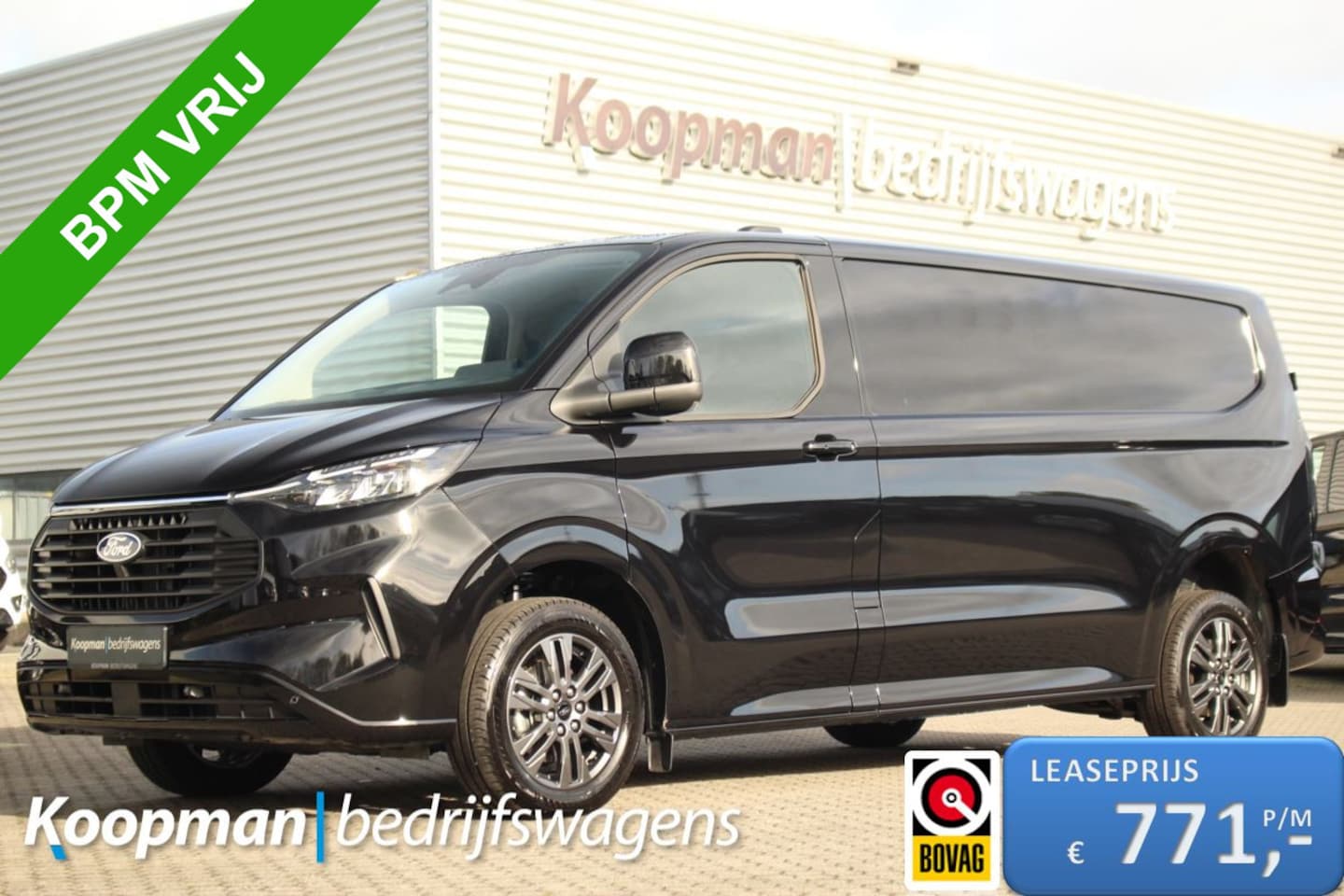 Ford Transit Custom - 320 2.0TDCI 170pk L2H1 Limited | Automaat | LED | Adaptive cruise | Sync 4 13" | BLIS | Ke - AutoWereld.nl
