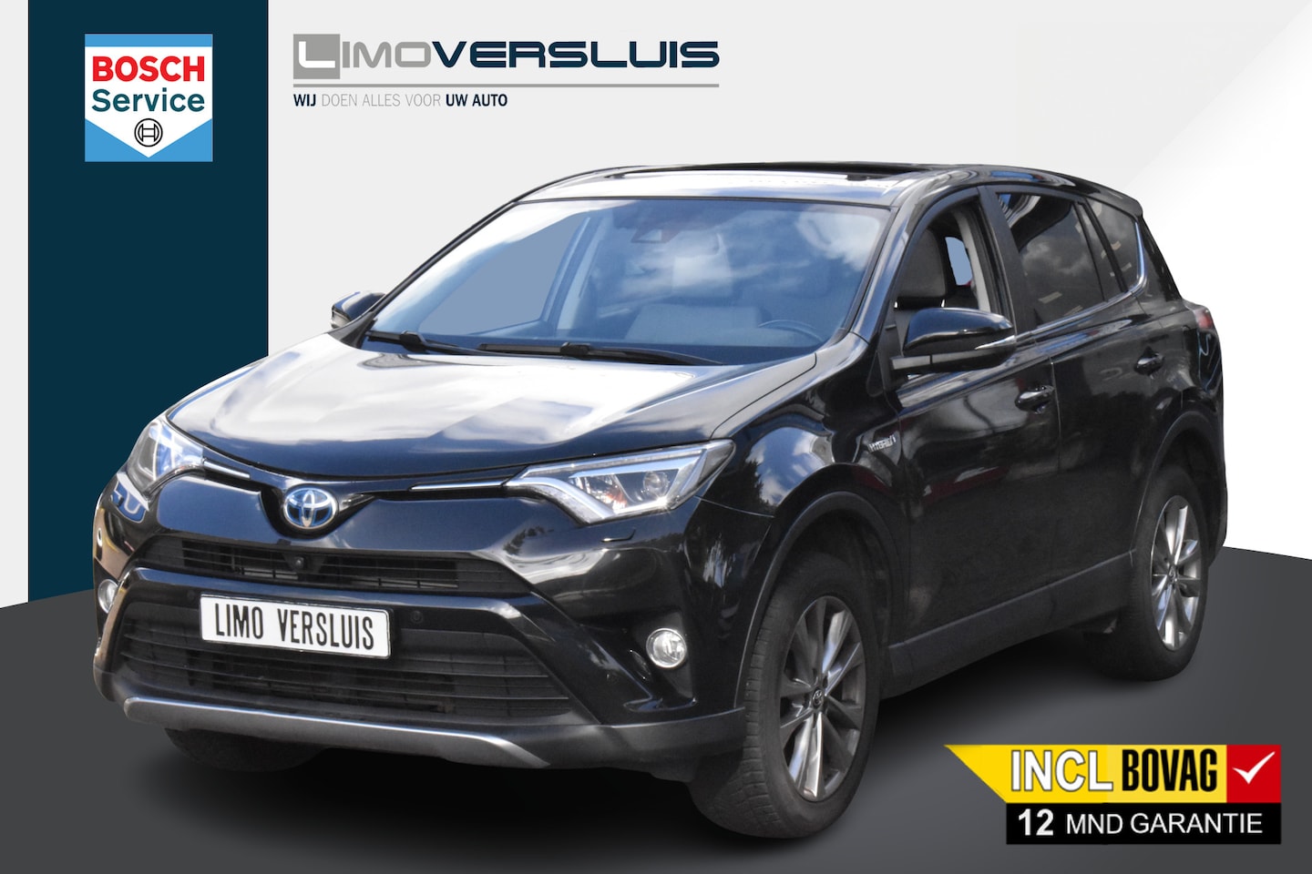 Toyota RAV4 - 2.5 Hybrid AWD Executive Schuifdak | Leder | Rondomzicht Camera | 1.650KG trekgewicht | Na - AutoWereld.nl