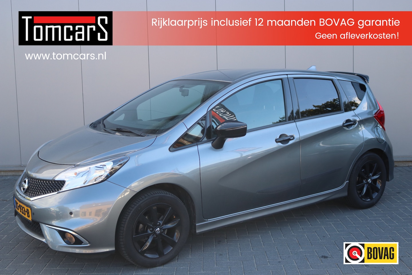 Nissan Note - 1.2I 80PK Black Edition Navigatie/Cruise-control/Bluetooth/Parkeerhulp - AutoWereld.nl