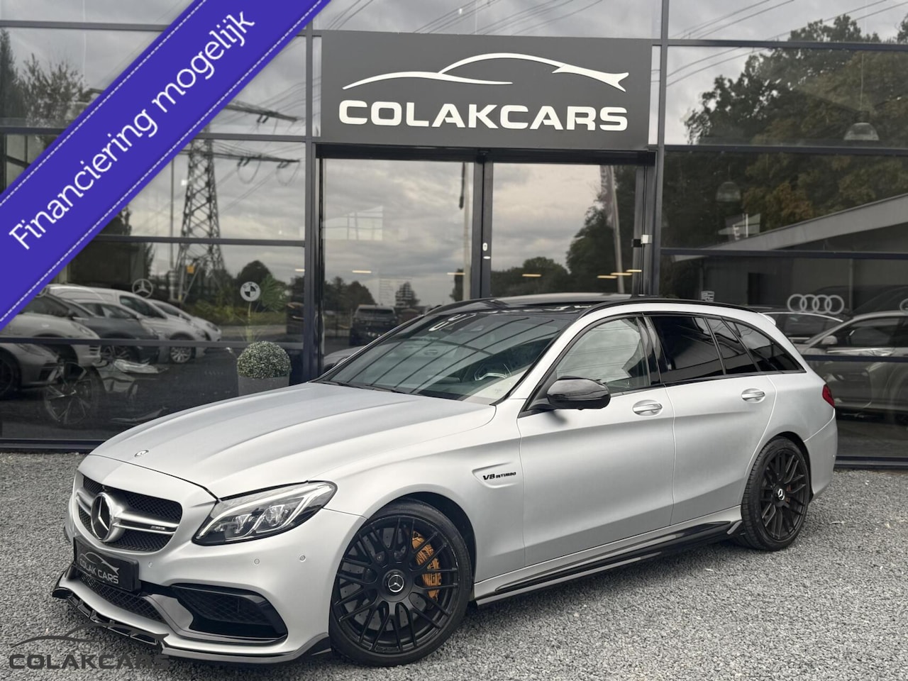 Mercedes-Benz C-klasse Estate - AMG 63 S Edition 1|PANO|KERAMI|HUD - AutoWereld.nl