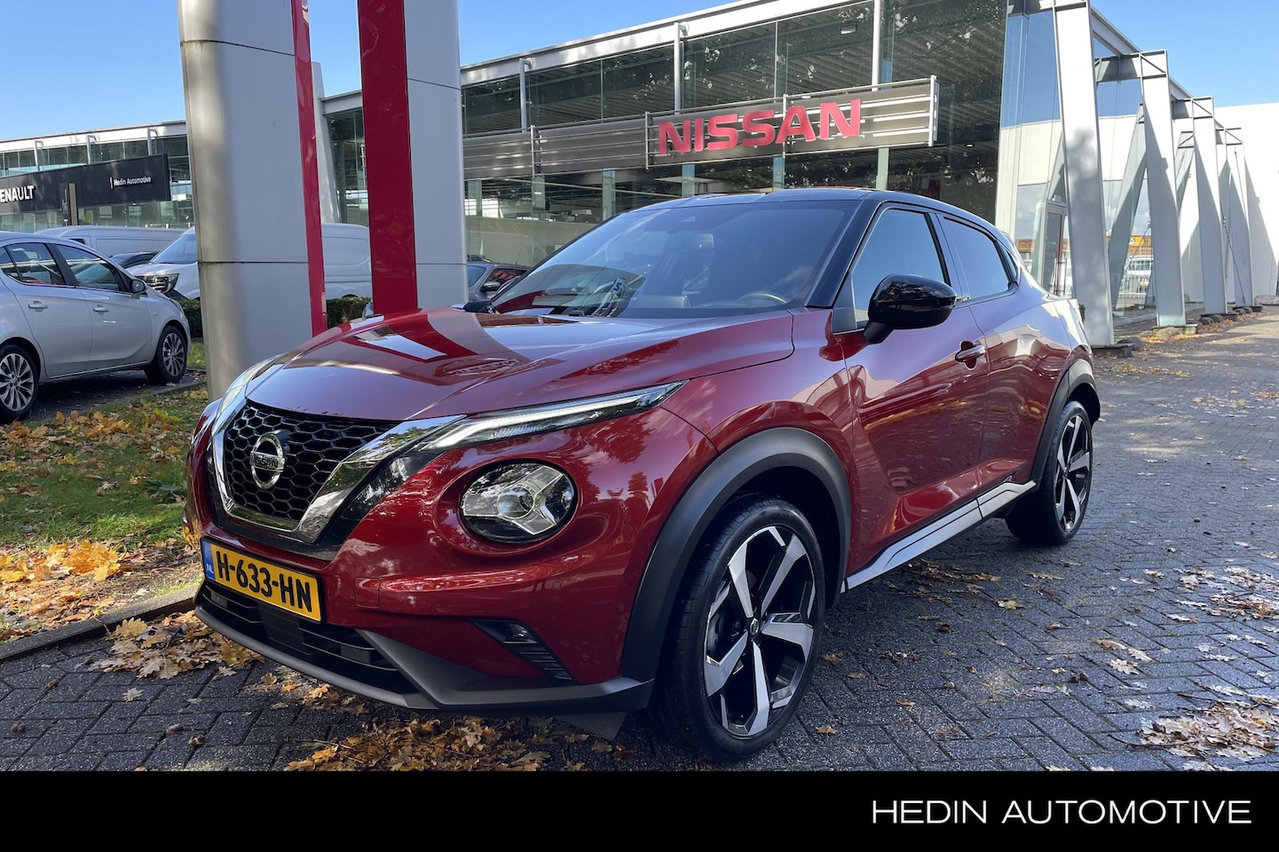 Nissan Juke - 1.0 DIG-T Premiere Edition | TWO TONE | TREKHAAK | CAMERA | STOELVERWARMING | KEYLESS | - AutoWereld.nl