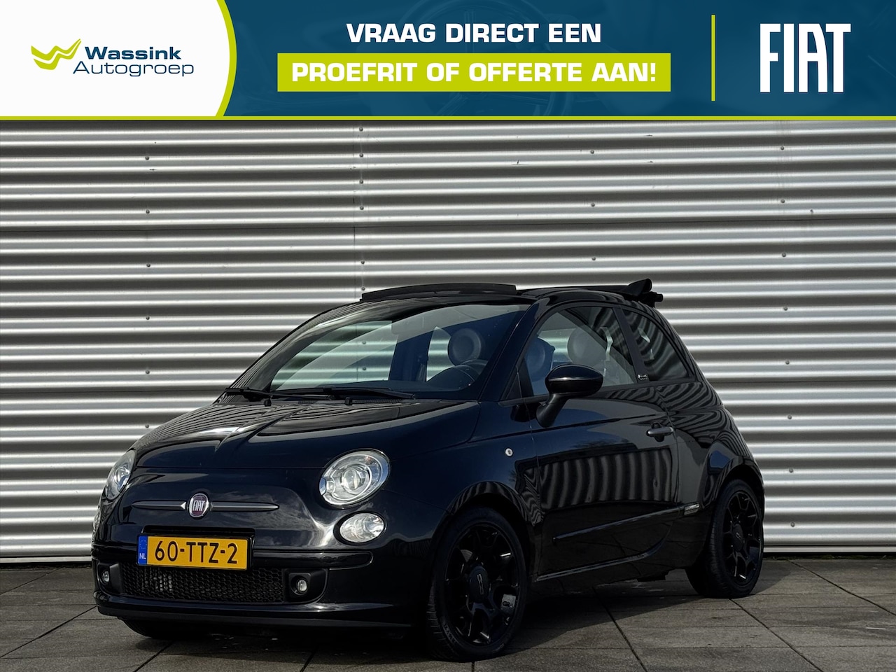 Fiat 500 C - 0.9 85pk Turbo Twinair Lounge | Airco | Lichtmetalen velgen | Xenon | Trekhaak | NL Auto | - AutoWereld.nl